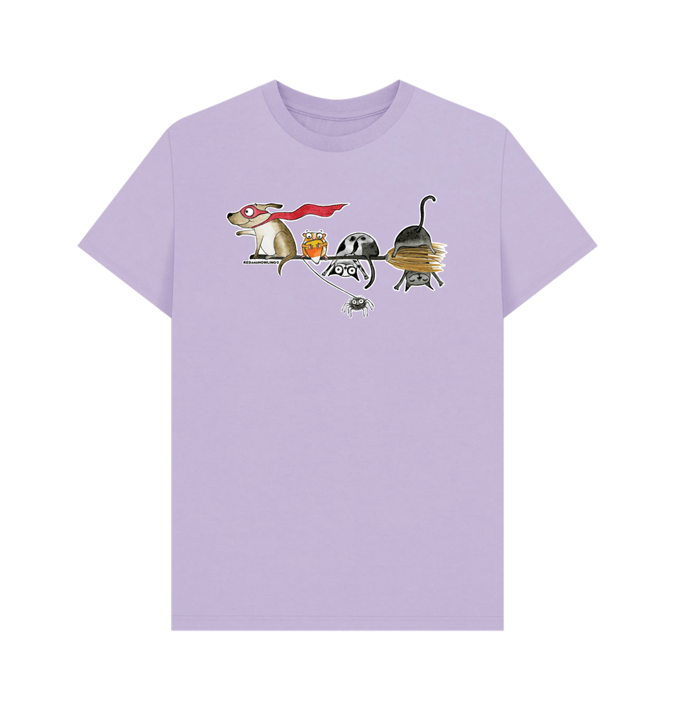 Lilac Printed T-shirt Front