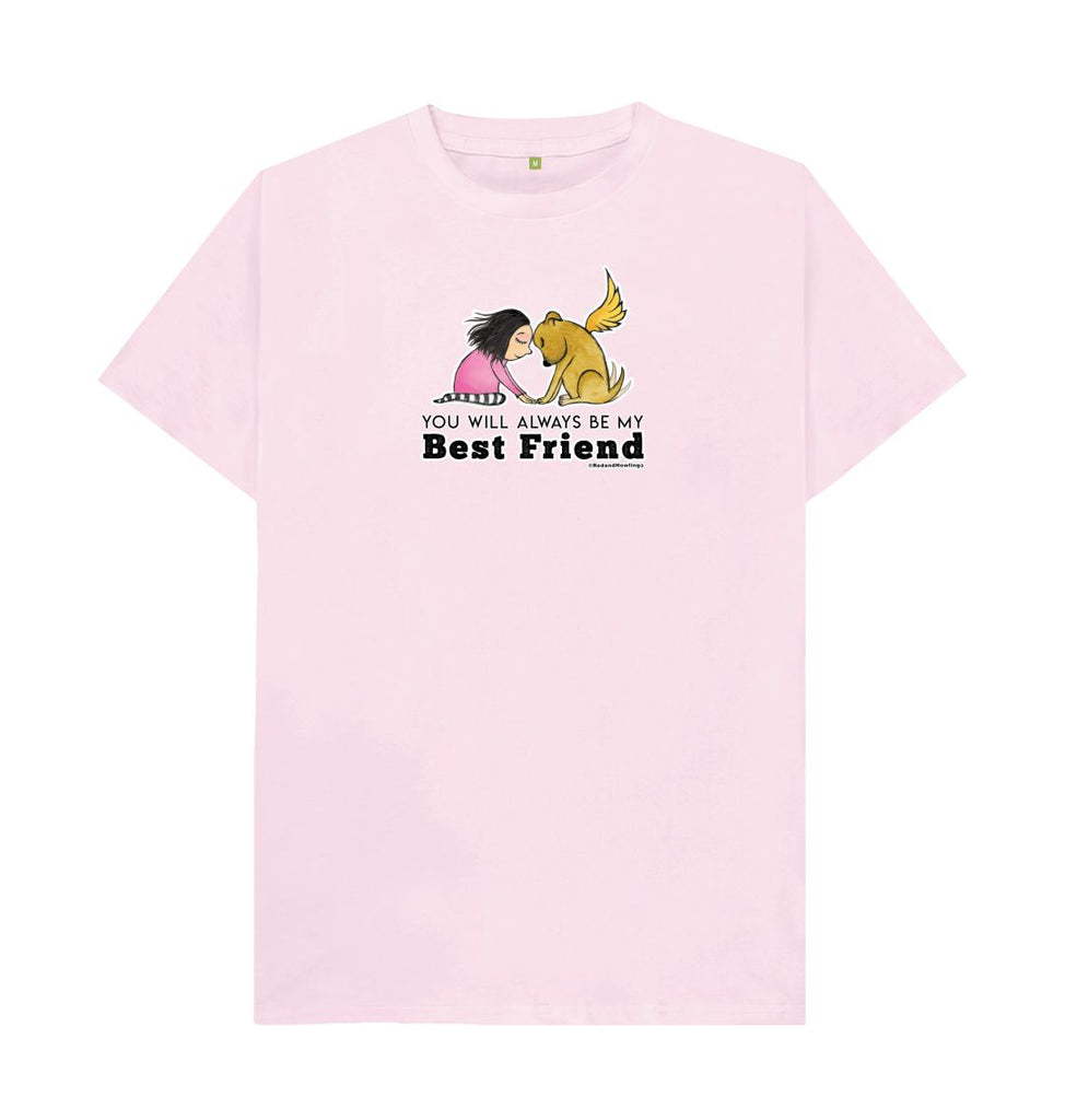 Pink Best Friend Organic T-shirt