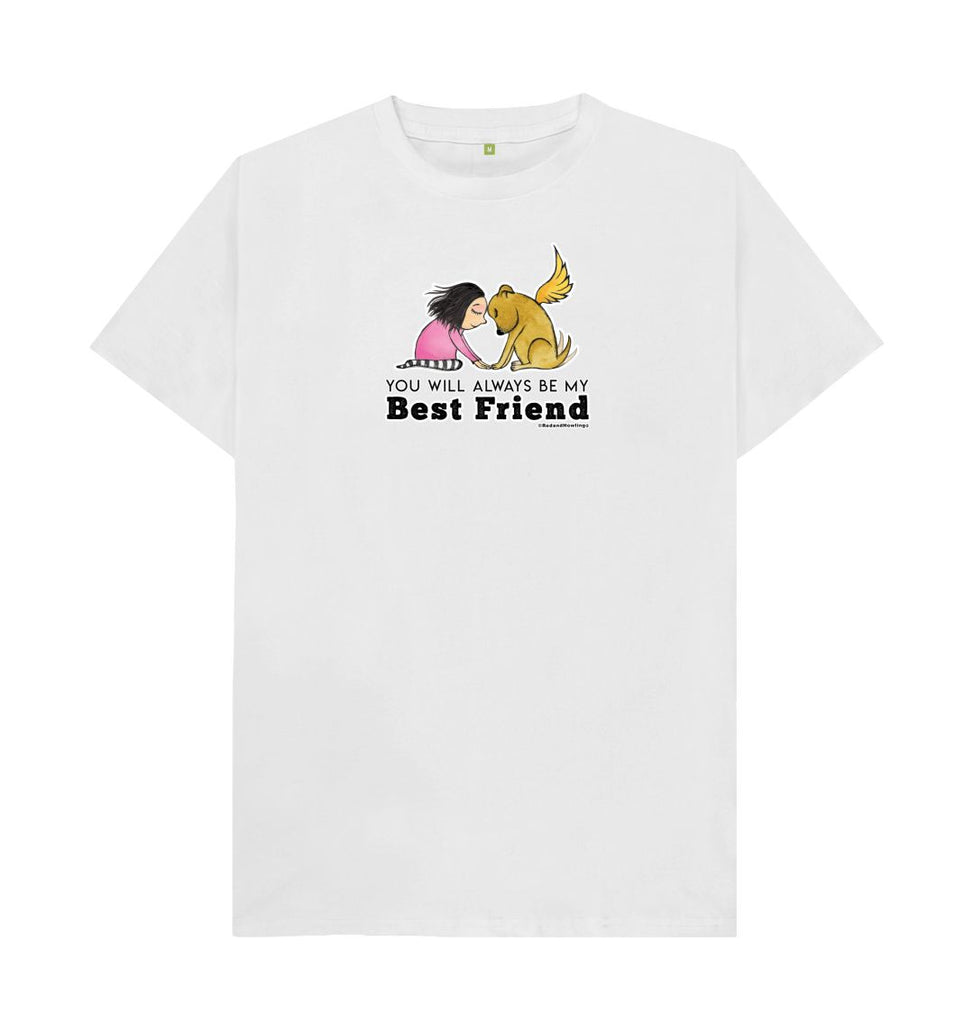 White Best Friend Organic T-shirt