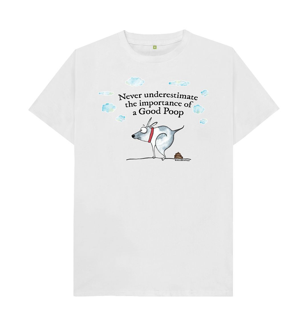 Importance of a Good Poop Organic T-shirt – Red and Howling